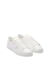 Prada Nylon And Leather Sneakers With Iconic Logo In White
