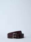 Prada Men Leather Belt In Brown