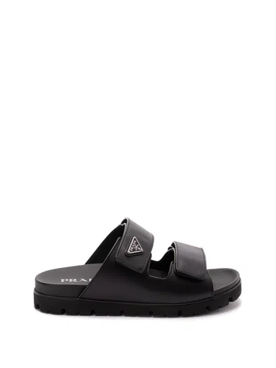 Prada Men Leather Sandals