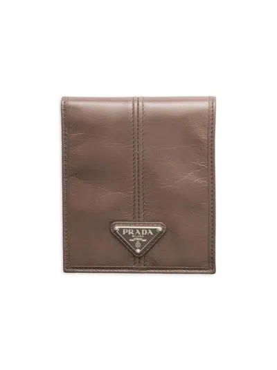 PRADA MEN'S LEATHER WALLET