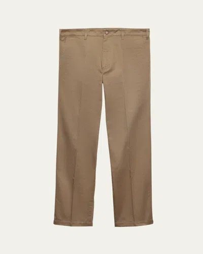 PRADA MEN'S LIGHT COTTON CHINO PANTS