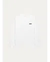 Prada Long-sleeved Cotton T-shirt In White