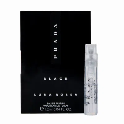 Prada Men's Luna Rossa Black Edp Spray 0.04 oz Fragrances 3614273490948 In White