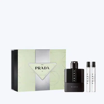 Prada Men's Luna Rossa Black Gift Set Fragrances 3614274109429