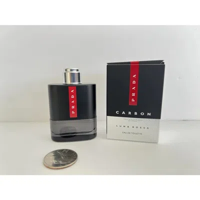 Prada Men's Luna Rossa Carbon Edt 0.3 oz Fragrances 3614274254556 In Transparent
