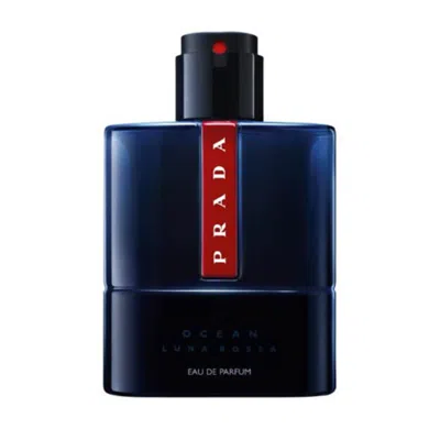 Prada Men's Luna Rossa Ocean Eau De Parfum Edp 3.4 oz (tester) Fragrances 3614273768795 In Amber