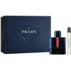 Prada Men's Luna Rossa Ocean Eau De Parfum Gift Set Fragrances 3614274193800