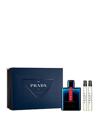 Prada Men's Luna Rossa Ocean Eau De Toilette Gift Set ($180 Value) In Multi