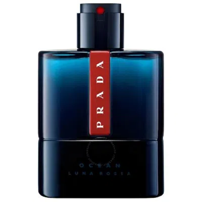Prada Men's Luna Rossa Ocean Edt 3.4 oz (tester) Fragrances 3614273556644 In White