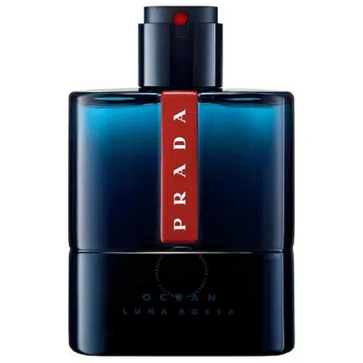 Prada Men's Luna Rossa Ocean Edt 3.4 oz (tester) Fragrances 3614273556644 In Pink