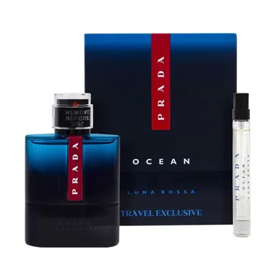 Prada Men's Luna Rossa Ocean Gift Set Fragrances 3660732649839