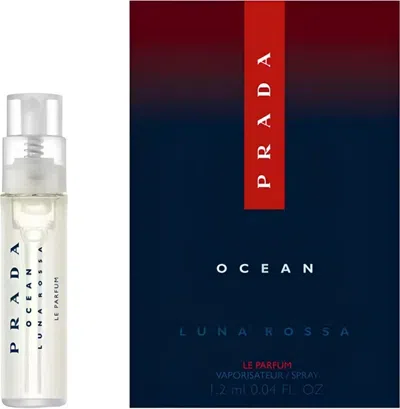 Prada Men's Luna Rossa Ocean Le Parfum 0.04 oz Fragrances 3614274139570 In Transparent