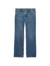 Prada Washed Denim Jeans With Regular Waist And Tight Fit In Blue