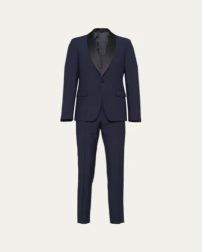 PRADA MEN'S MOHAIR-BLEND SMOKING TUXEDO