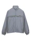 Prada Mohair Wool Jacket In Gray