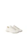 Prada Nappa Leather Sneakers In White