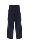 Prada Cargo Pant Twill Back Pocket In Black
