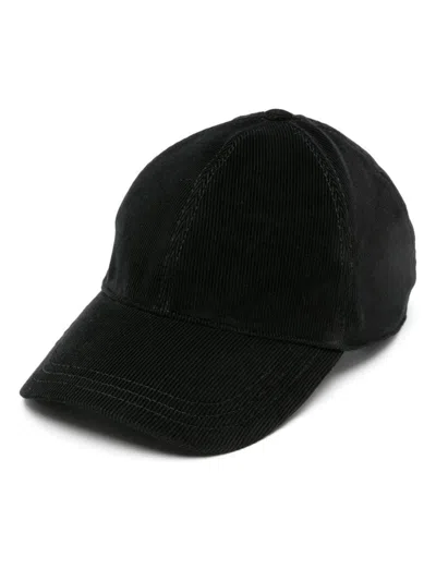 Prada Men's Nero Cotton Cap For Ss24 Season In Black