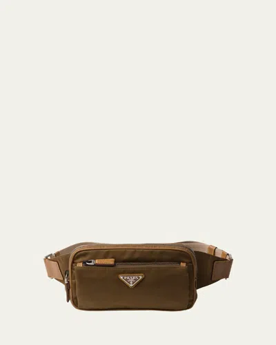PRADA MEN'S NYLON BELT BAG