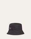 PRADA MEN'S NYLON BUCKET HAT