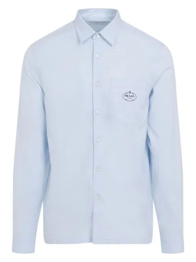 PRADA MEN'S OXFORD SHIRT