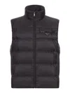 Prada Padded Feather Jacket In Re-nylon In Black