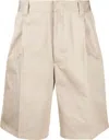 Prada Wide-leg Chino Shorts In Corda