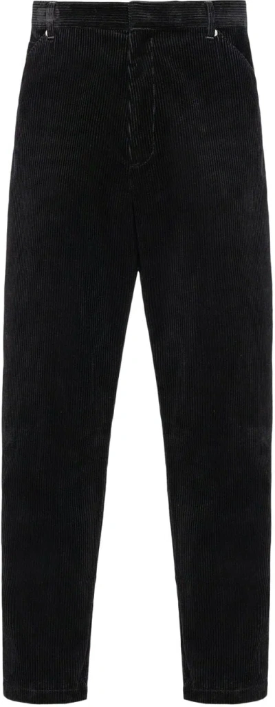 Prada Men's Pantalone Velluto Coste In Nero