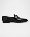 Prada Versatile Round Toe Suede Loafers In Black