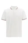 Prada Piqué Polo Shirt In White