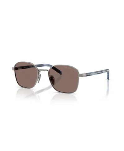 PRADA MEN'S POLARIZED SUNGLASSES, PR C50S