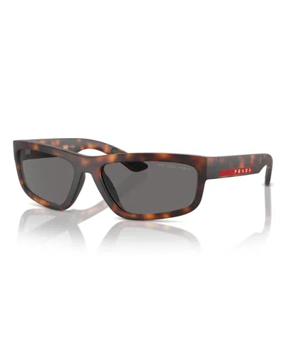 PRADA MEN'S POLARIZED SUNGLASSES, PS 05ZS