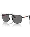 Prada Linea Rossa Man Sunglass Ps 54zs In Matte Blac