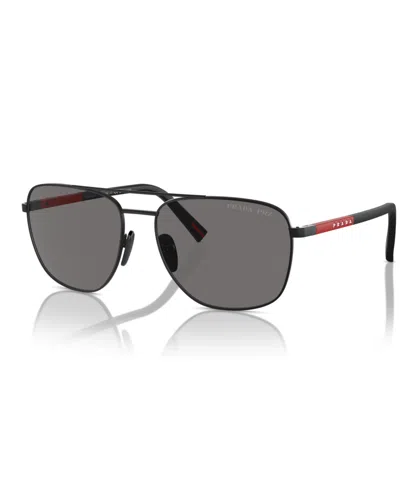 PRADA MEN'S POLARIZED SUNGLASSES, PS 54ZS