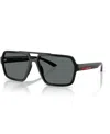 Prada Men's Polarized Sunglasses, Ps A06s