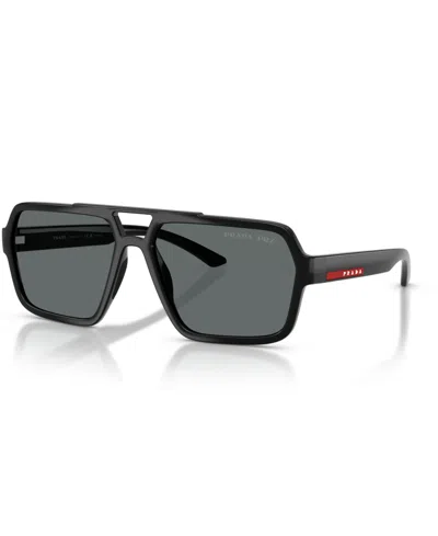 Prada Men's Polarized Sunglasses, Ps A06s