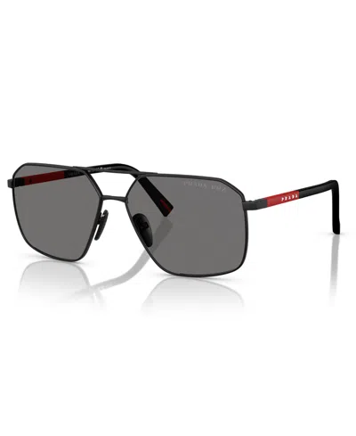 PRADA MEN'S POLARIZED SUNGLASSES PS A50S
