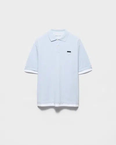 PRADA PRADA MEN'S POLO SHIRT