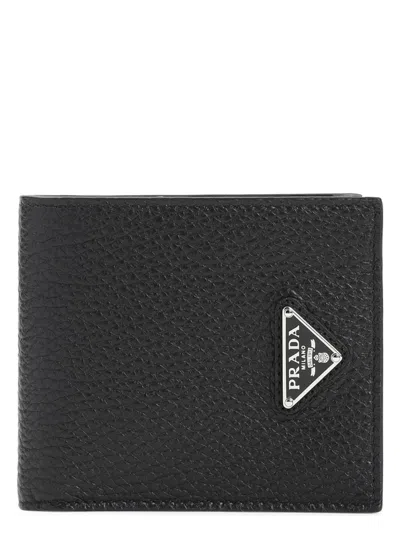 Prada Men's Portaf Orizzontle In Black