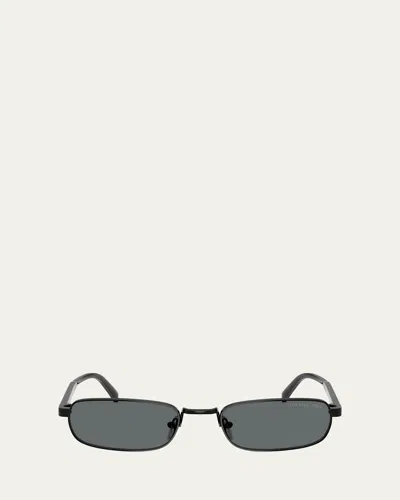 PRADA MEN'S PR B54S RECTANGLE SUNGLASSES