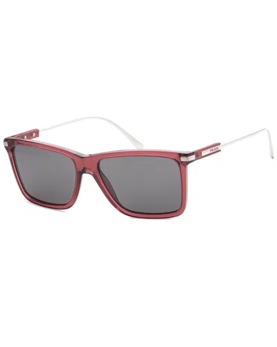 Prada Men's Pr01zs 58mm Polarized Sunglasses In Brown