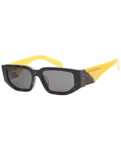 Prada Men's Pr09zsf 55mm Sunglasses In White