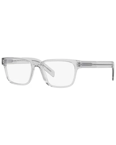 Prada Men's Pr15wv 53mm Optical Frames In Grey