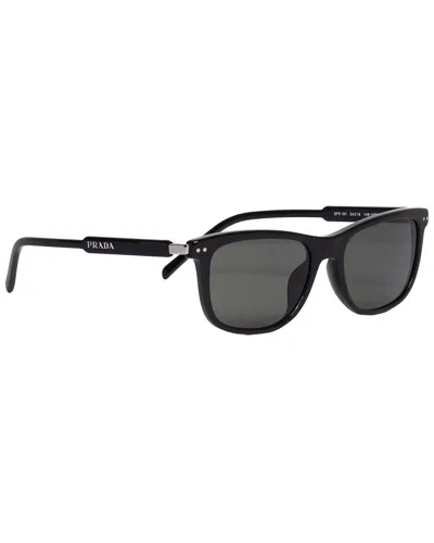 Prada Men's Pr18ys 54mm Polarized Sunglasses In Black