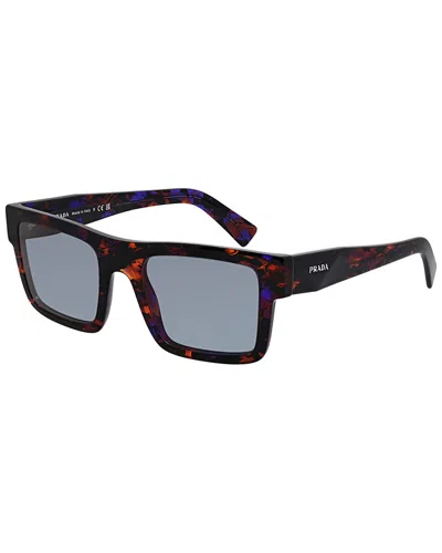 Prada Men's Pr19ws 52mm Sunglasses In Brown