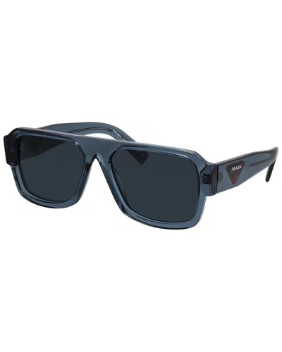 Prada Men's Pr22ys 56mm Sunglasses In Gray