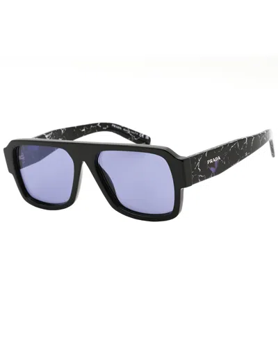 Prada Pilot-frame Sunglasses In Blue
