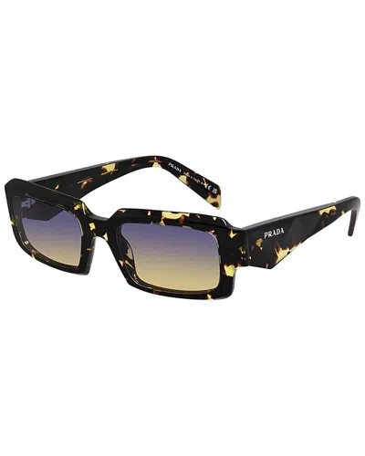 Prada Men's Pr27zs 54mm Sunglasses In Black