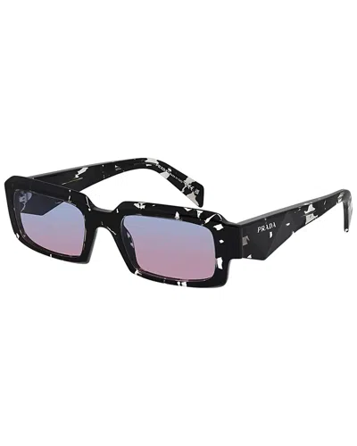 Prada Men's Pr27zs 54mm Sunglasses In Black
