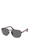Prada Linea Rossa Man Sunglass Ps 54zs In Black